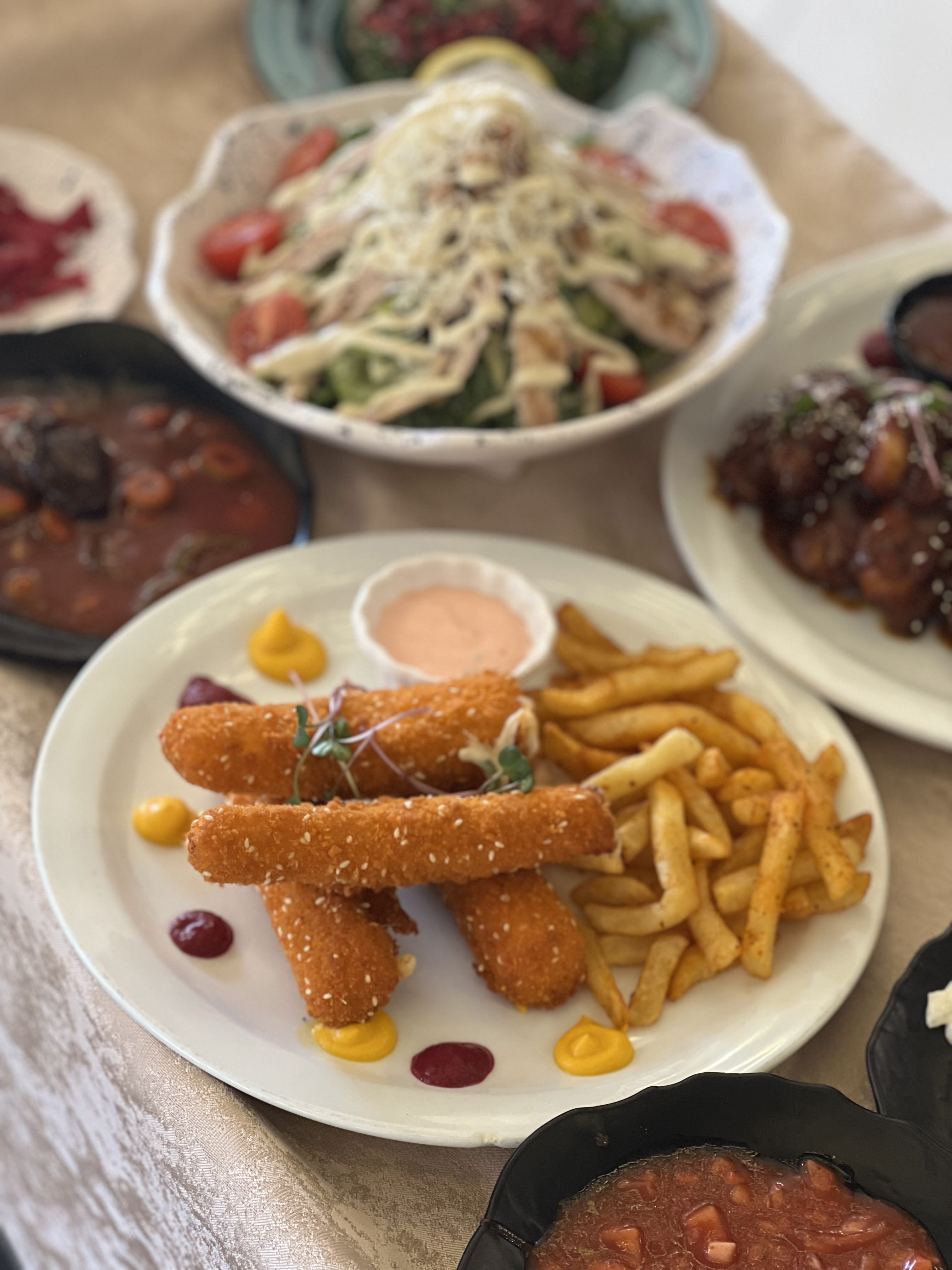 اصابع جبنة صفراء